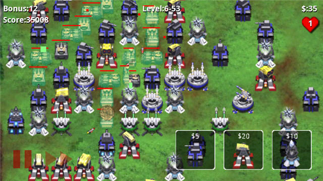 robo defense best free android game