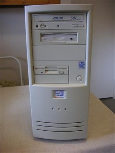 Asus P3V4X Based System Circa 2000 - Front View