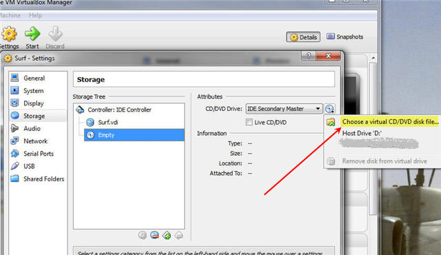 add guest additions virtualbox 5