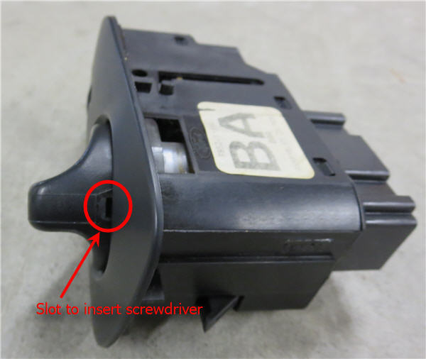 Ford F150 Headlight Switch Removal - Side