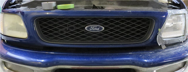 Ford F150 Headlight Restoration - Drivers Side Done