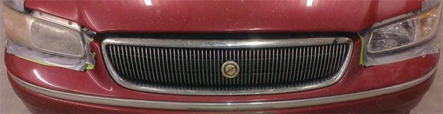 chrysler minivan headlight restoration - before and after - 2 - trimmed